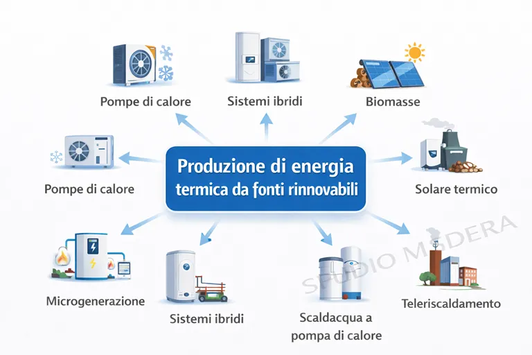 Conto termico interventi di produzione di energia termica da fonti rinnovabili