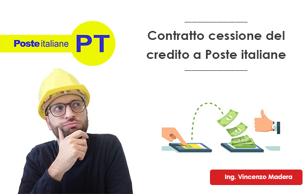 Contratto di cessione credito a Poste ristrutturazione ecobonus superbonus