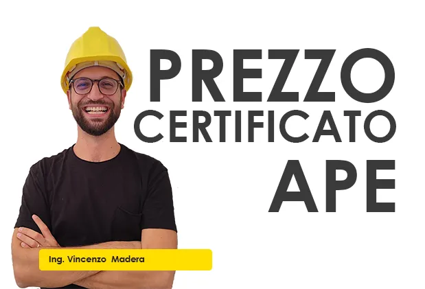 Prezzo certificazione energetica APE