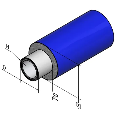 tubo multistrato sezione