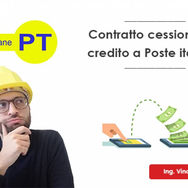 Contratto di cessione credito a Poste