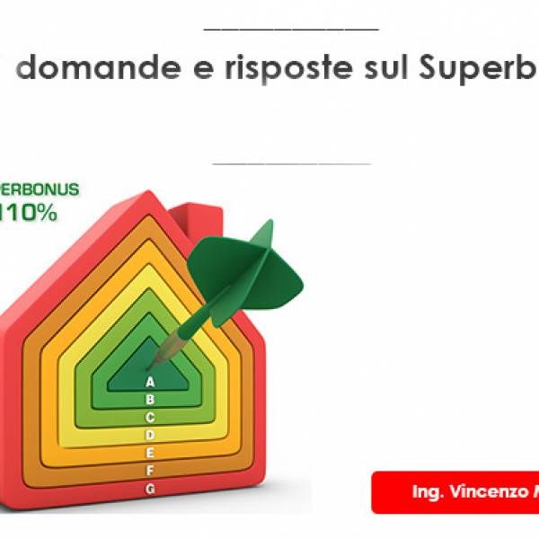 Superbonus domanda e risposte FAQ Agenzia delle Entrate
