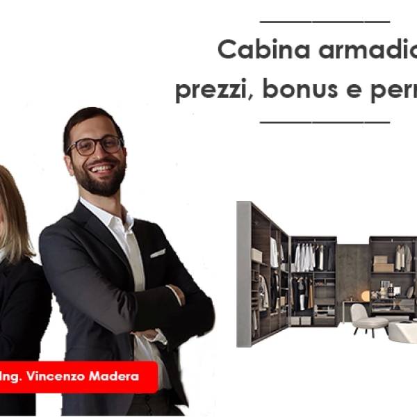 Cabina armadio: permessi, costi e bonus 2025