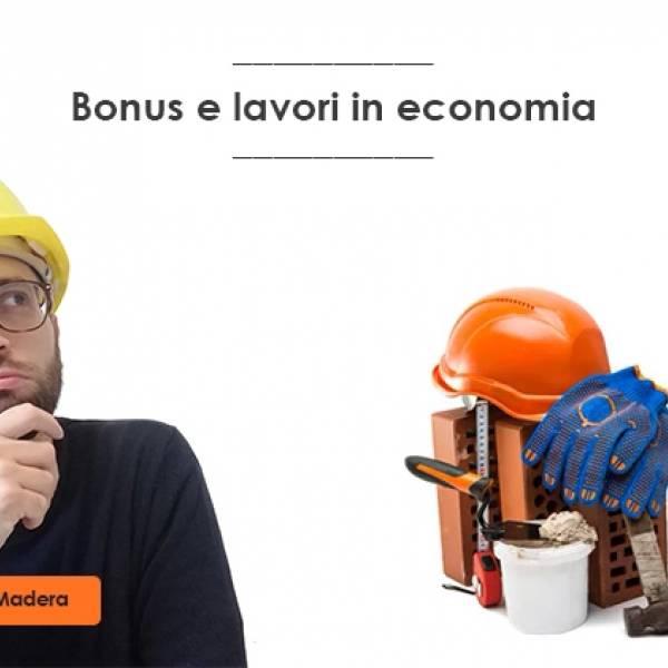 Bonus ristrutturazione per lavori in economia senza imprese 2025