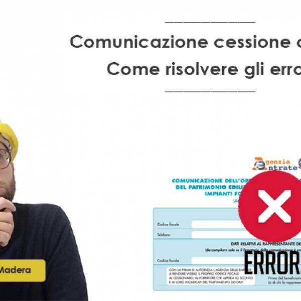 Cessione del credito: errori o ritardi nella comunicazione