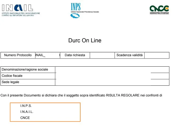 DURC: cos'è, obbligo, scadenza e rischi